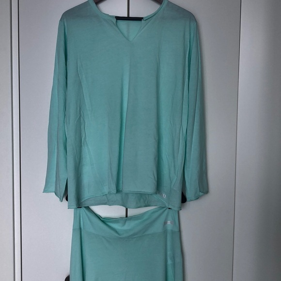 Other - ZUUJA Women’s 2 pc set turquoise color